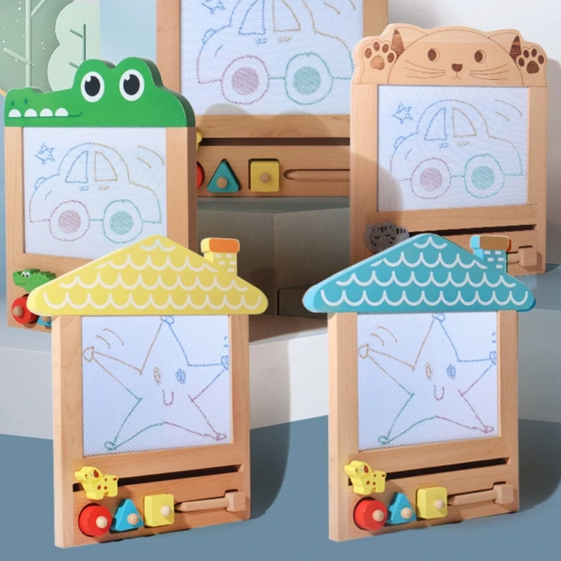 

Children Painting Board Toy Shape Cognition Toy Toddler Drawing Toy