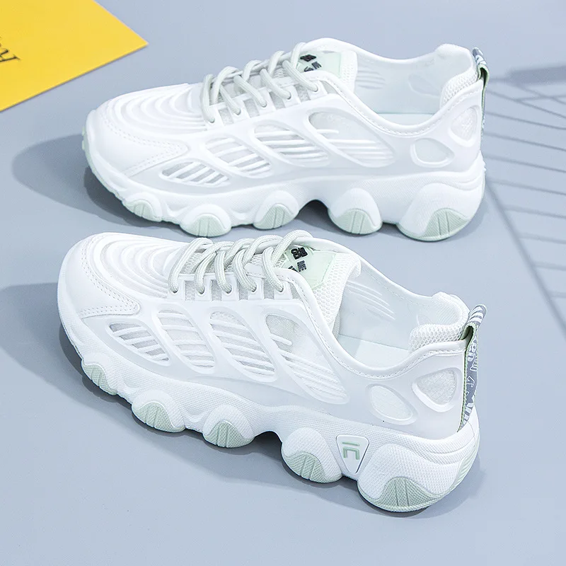 Women's shoes 2022 summer new ins tide all-match student net red casual shoes women's thick bottom running sneakers