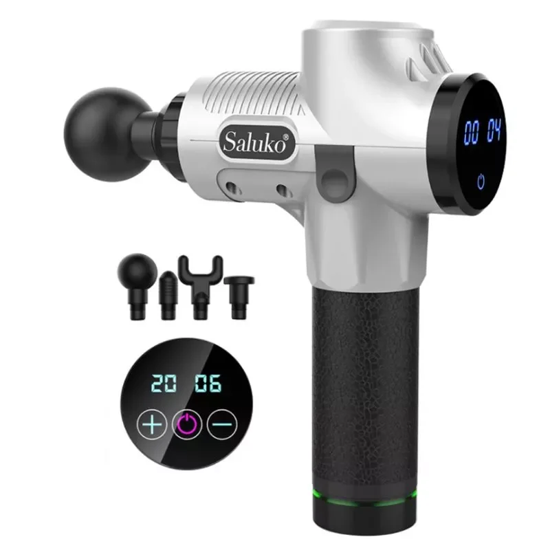 

H7JC Electric Muscle Massager Powerful Vibrating Massage Guns for Neck Back Shoulders