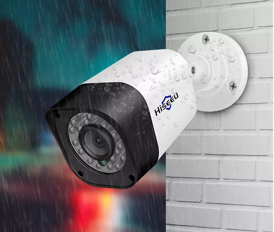 

Hiseeu AHD 720P 1080P bullet CCTV Camera waterproof outdoor indoor IR CUT Night Vision HD Security Cam video Surveillance Camera