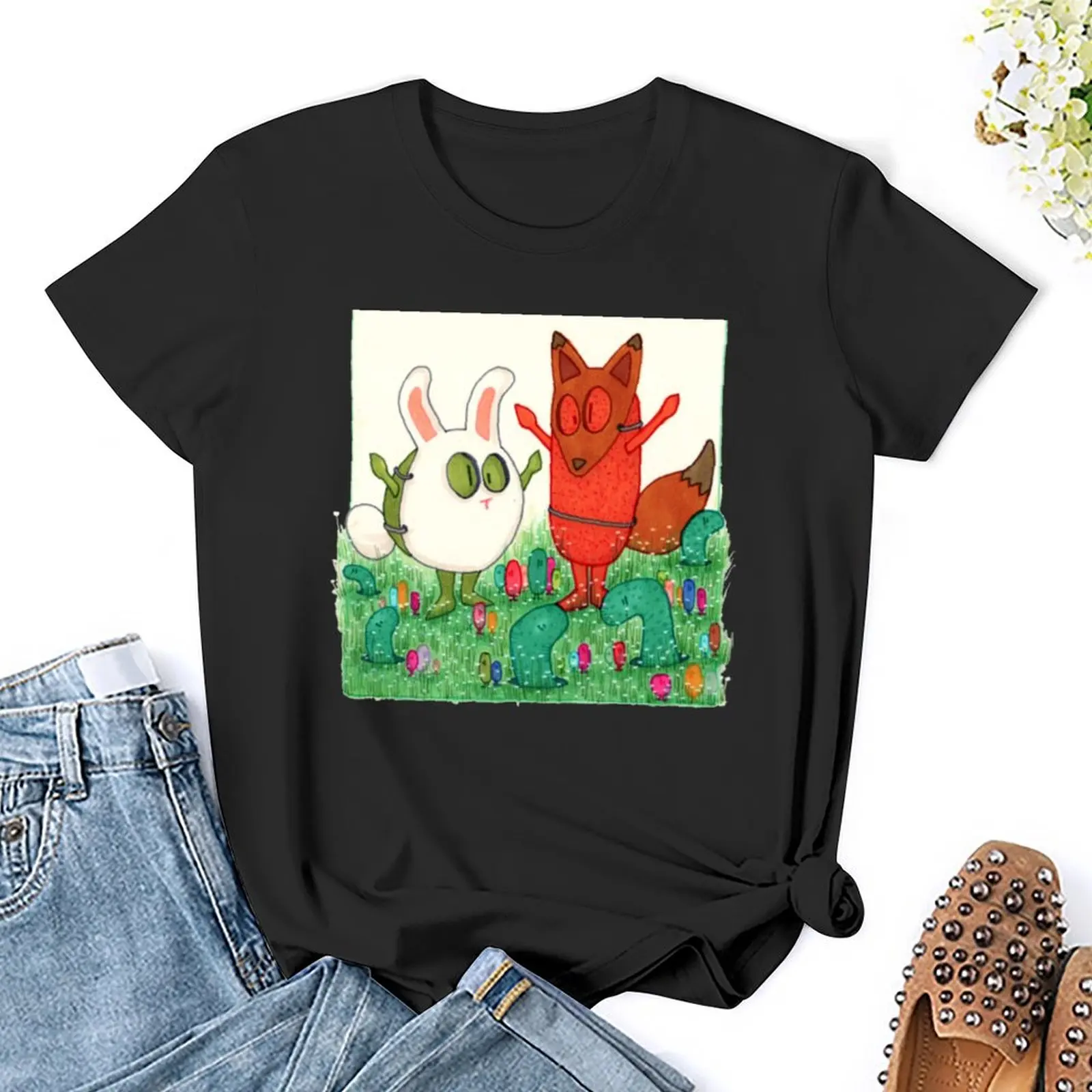 Kumquat майка с рисунком горох одежда в стиле хиппи женская большого размера