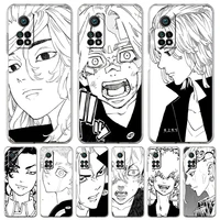 anime tokyo avengers painting art phone case for xiaomi poco x3 nfc f3 m3 gt m4 mi 11 lite 5g ultra 11t 11x 12 pro 11i 12x cover