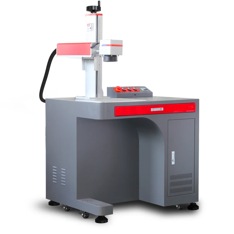 

50 Вт волоконная лазерная маркировочная машина с конвейерной лентой для медицинских инструментов