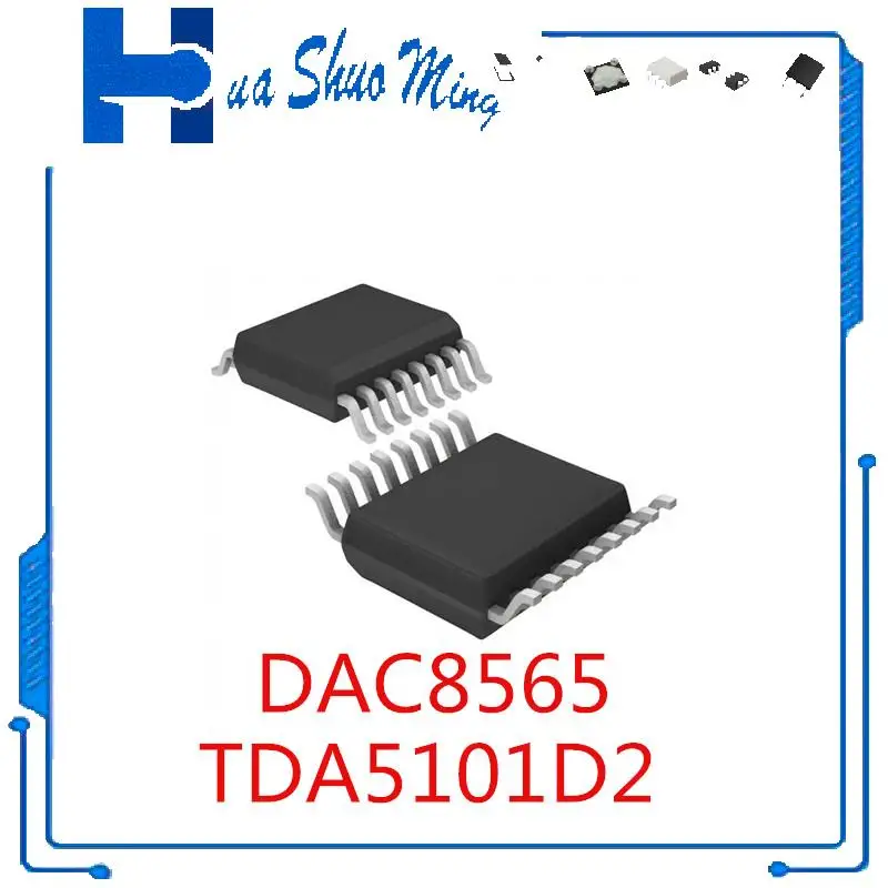 

1Pcs/Lot DAC8565 DAC8565IAPWR TDA5101D2 TSSOP16