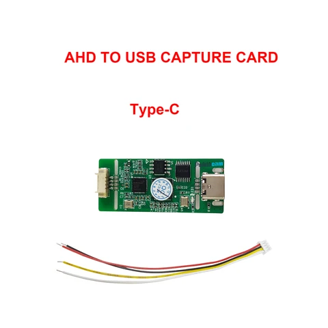 Аналоговый сигнал AHD-USB для захвата цифрового USB-камеры, модуль AHD-Type-c, AHD 720P/1080P для Android, бесплатное подключение и воспроизведение