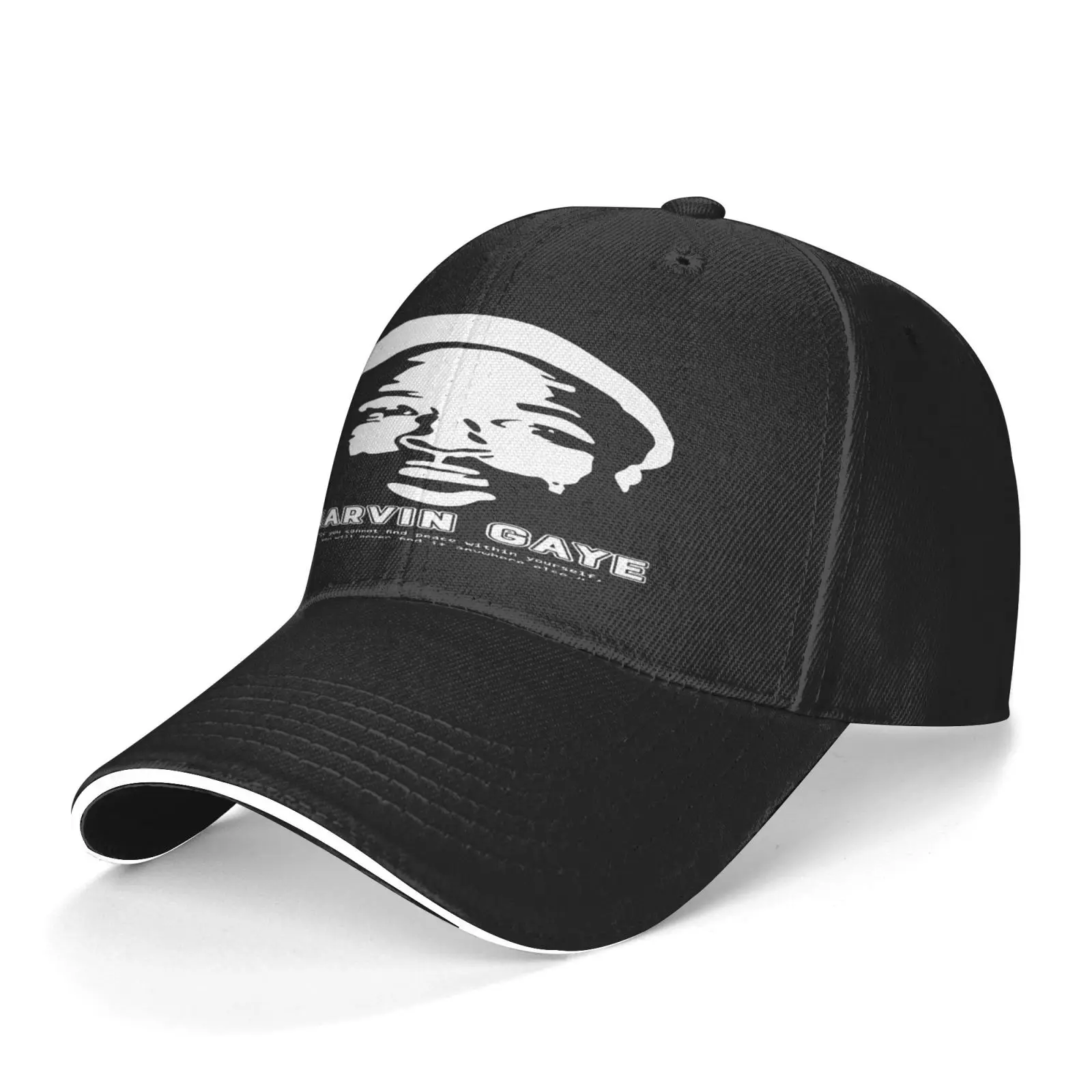 

Marvin Gaye 90S Jazz Funk Soul Baseball Cap Men's Hats Women's Baseball Cap Cap Male Summer Men's Hat Russian Hat Caps For Men