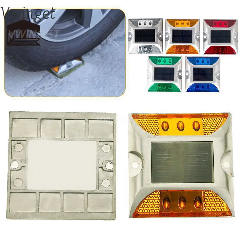 

Двусторонний дорожный светильник на солнечной батарее с якорем