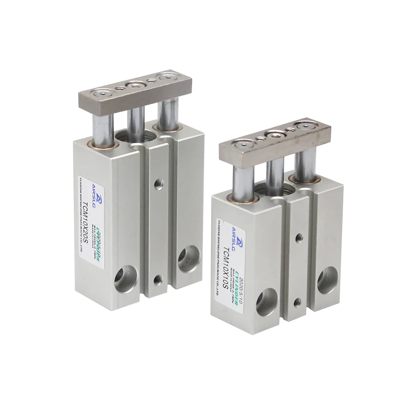 

Мини с магнитным трехосевым направляющим цилиндром TCM6X5S TCM6X10S TCM6X15S TCM10X5S TCM10X10S 15S TCM10X20S 25S 30S