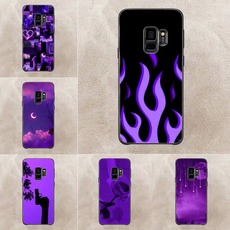 

Infinity On Purple Phone Case For Samsung Galaxy J200 J2 Prime J2 Pro J6 2018 J250 J4 Plus J415 J5 Prime J7