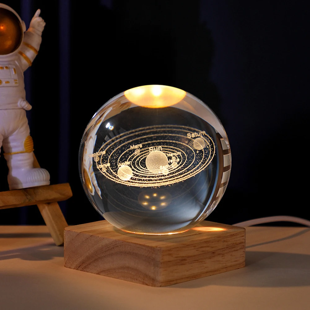 Основание дисплея с подсветкой 8 см деревянная светодиодная основа квадратный