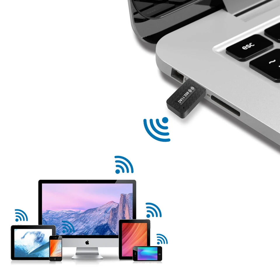 Wi-fi-адаптер с USB-портом 5 ГГц 3 0/5 |