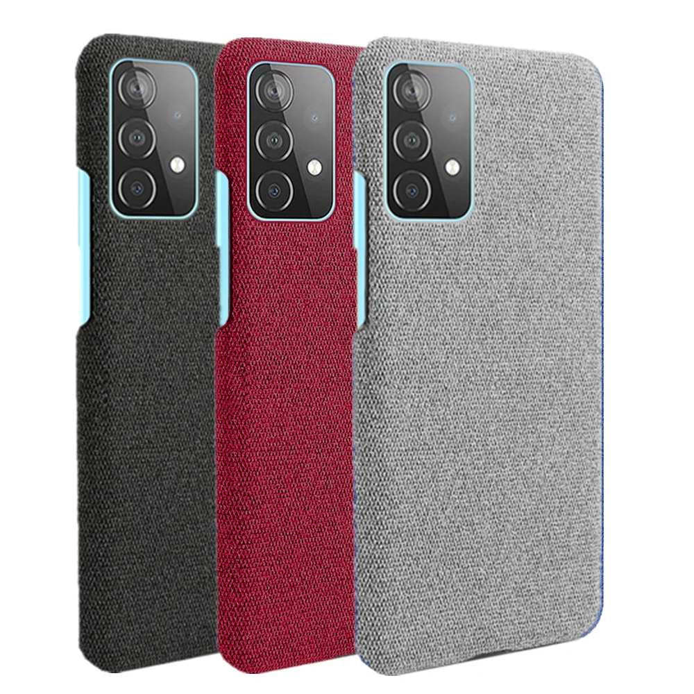 

For Samsung A53 Case Luxury Febric Antiskid Cover For Samsung Galaxy A53 5G Case SM-A536B/DS 6.5" Cloth Coque Funda GalaxyA53