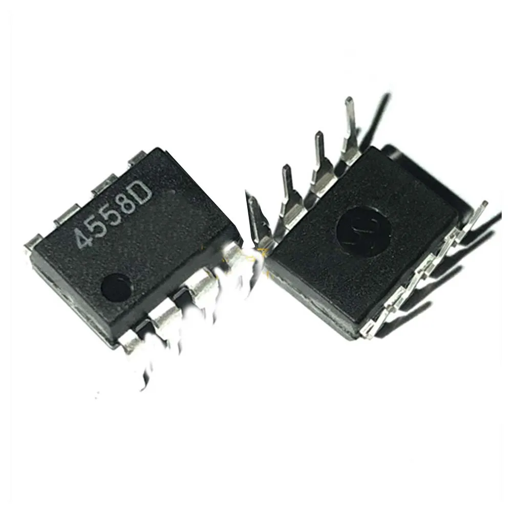 10pcs 4558D 4558 NJM4558D dual operational amplifier DIP8 new original