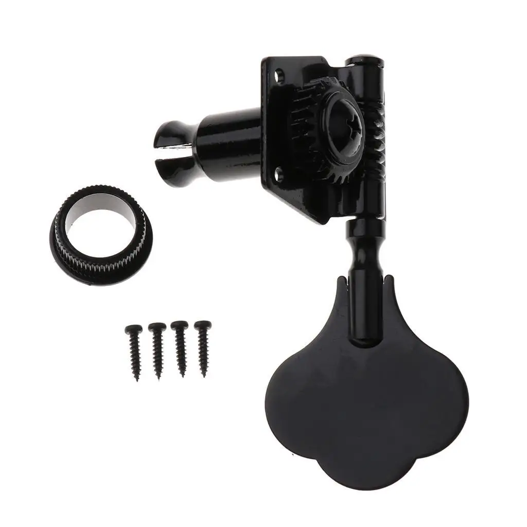 

String Button Tuning Pegs Right Tuners for 4 Strings Electric Bass Guitar