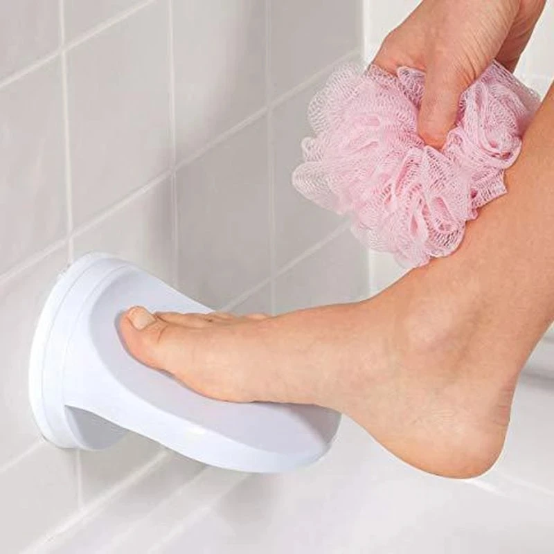 

Stain-resistant Bathroom Shower Foot Rest Step Suction Cup Pedal Step Non Slip Foot Pedal Wash Feet Supplies Aid Grip Holde
