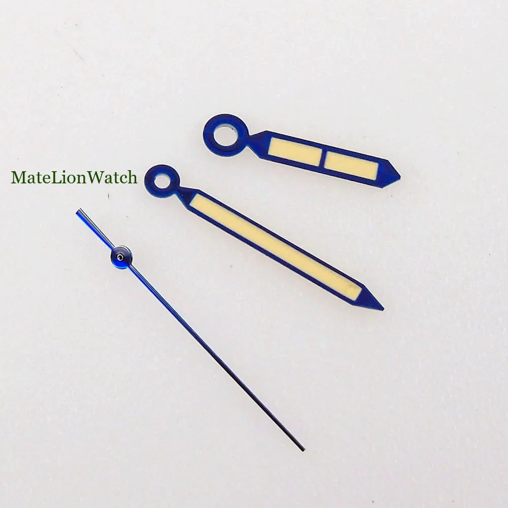 Синие бежевые стрелки для часов Miyota8215 821A NH35 NH36 DG2813 ETA2824 2836 PT5000
