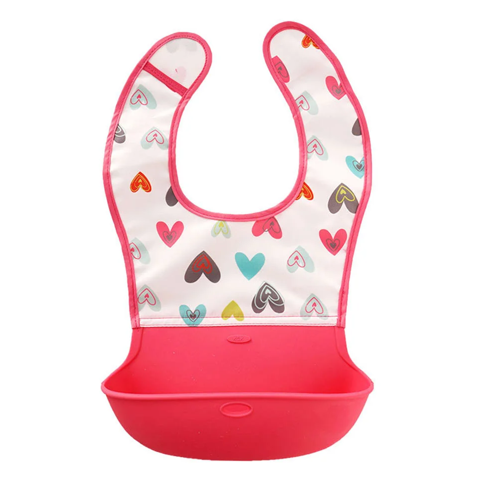 

Children's Eating Bag Baby Bib Infant Bibs Feeding Clothes Protector Waterproof Apron Three-dimensional