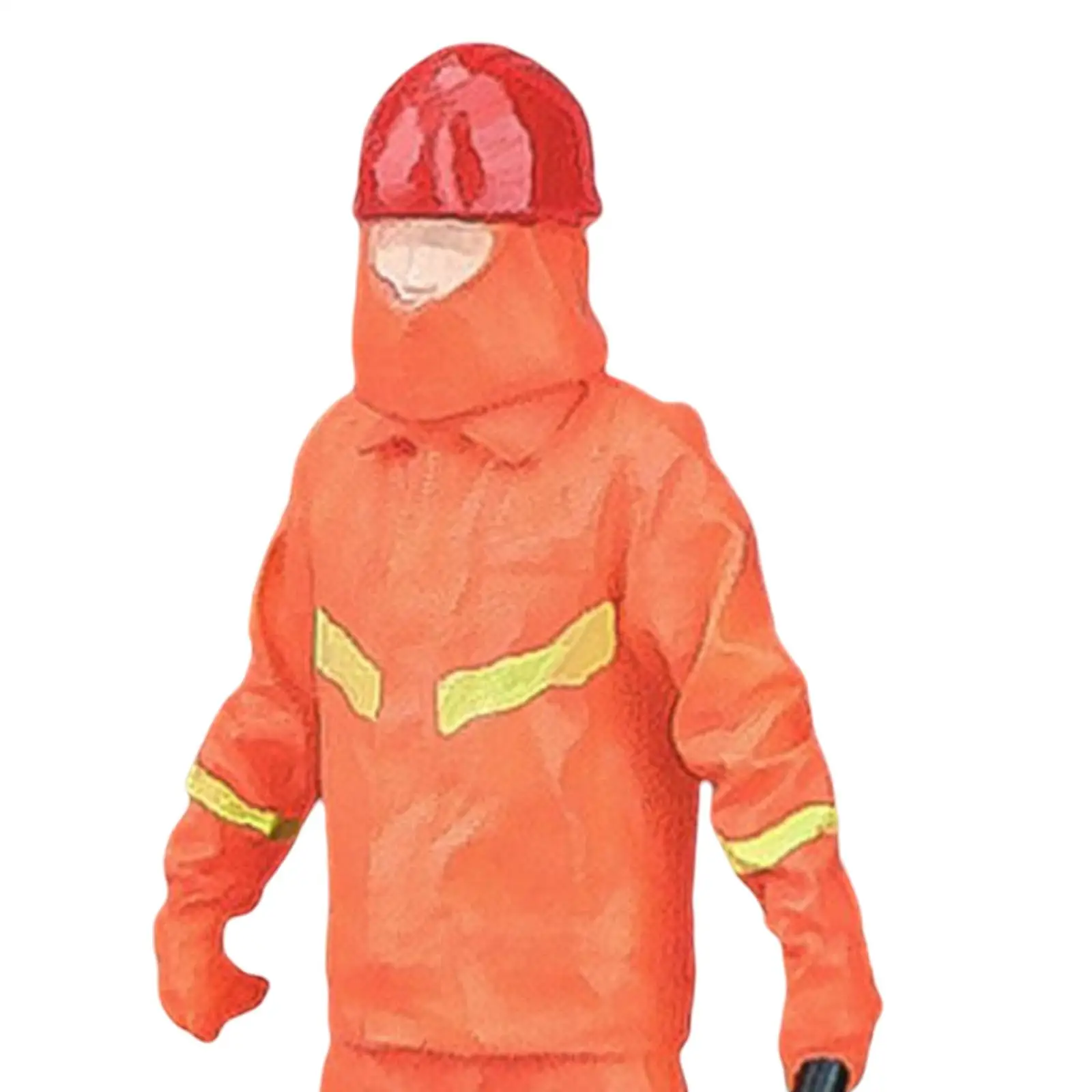 Масштабные модели 1/32 фигурки пожарных крошечные люди для песочного стола