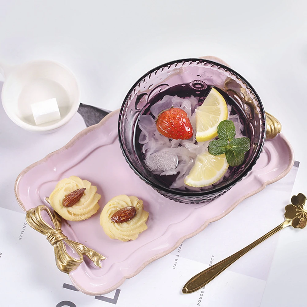 

Сервировочные лотки, декоративная сервировочная тарелка для вечерние, прямоугольный полимерный органайзер, лоток для ювелирных изделий, д...