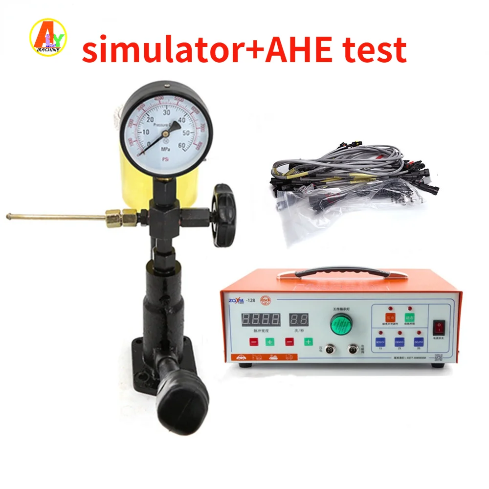 

AM-128+S60H Common Rail Piezo Injector Tester Diagnostic Tools Stage 3 Stroke Travel Test for BOSCH DENSO DELPHI SIMENS CUMMINS