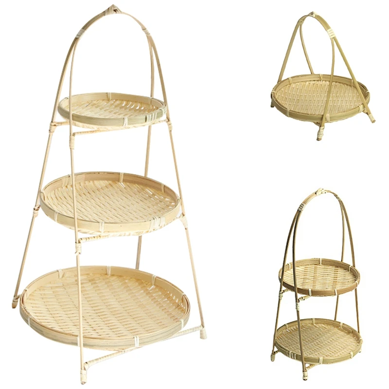 

Корзины для хранения фруктов, хлеба, еды, кухонные украшения, круглая подставка для тарелок, контейнер для хранения