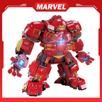 1178pcs marvel iron man blocks toys hulkbuster mecha building bricks sets super mech robot tony stark gifts toys for kids adult