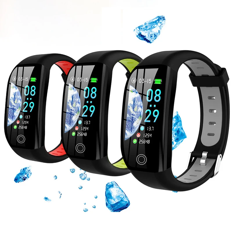 

F21 Smartwatch 1.2 "screen Bluetooth watch men's and women's exercise pedometer heart rate blood pressure phone message reminder