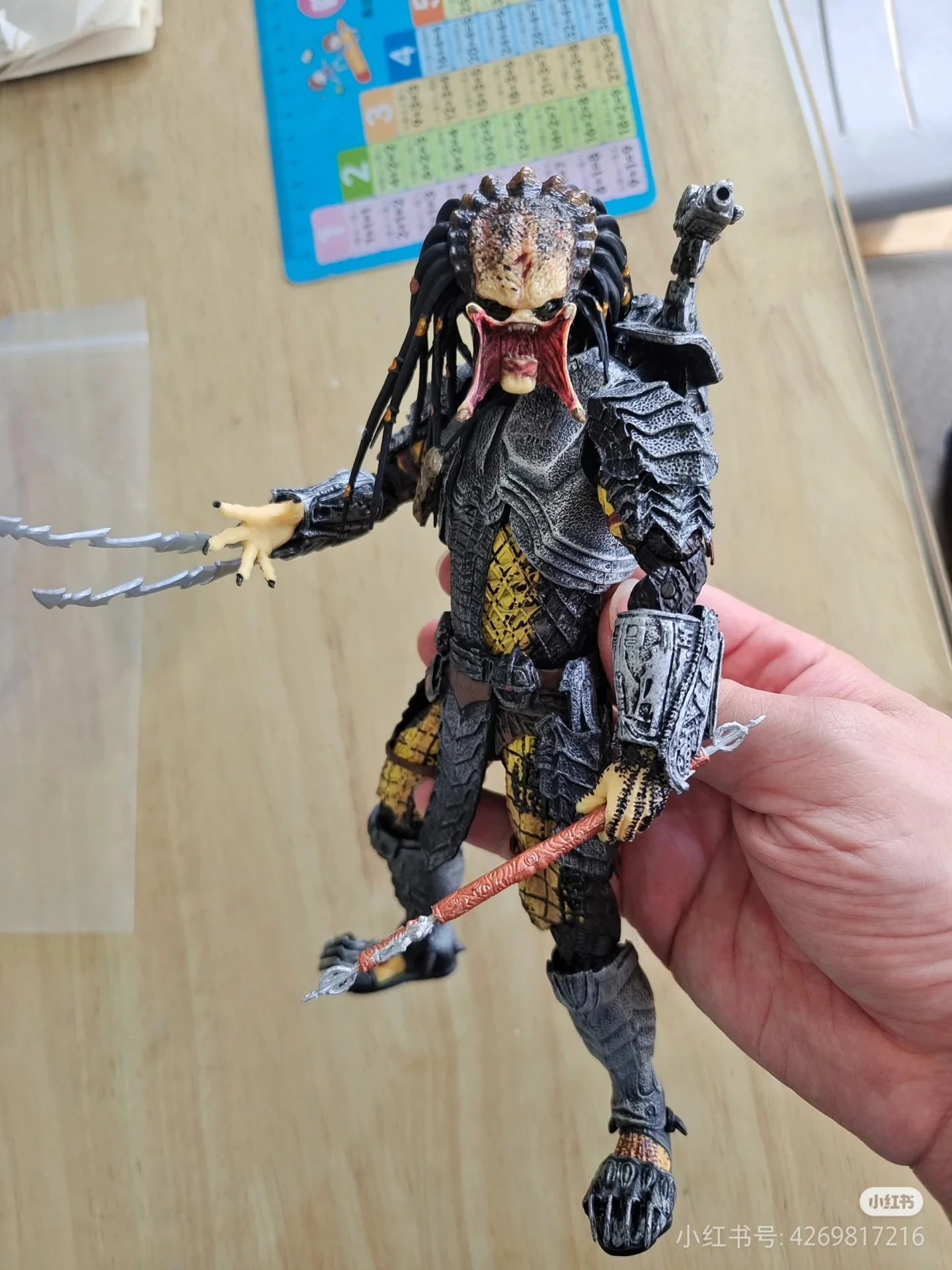 Neca Avp Alien Vs. Хищник Фигурка Кельтпредватор Шрам Аниме Gk Статуя Инопланетяны