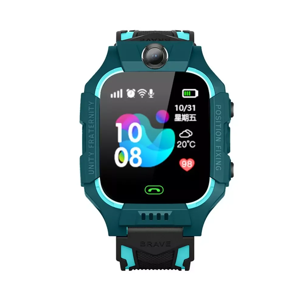 

Kids Smart Watch Phone For Girls Boys With Gps Locator Pedometer Fitness Tracker Touch Camera Anti Lost Alarm Clock Q19
