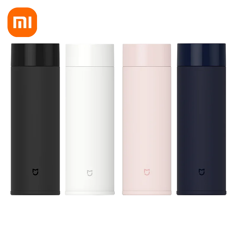 

Xiaomi Mijia Stainless Steel Kettle Vacuum Mini Cup Lightweight Insulation Cup Camping Travel Portable Insulation Cup 350ML