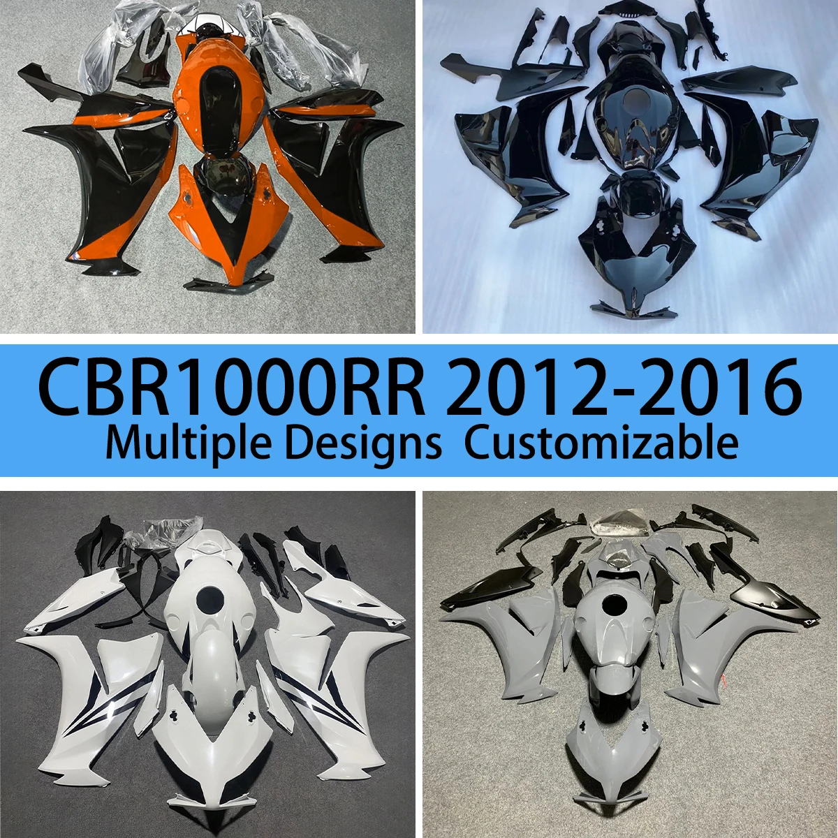 Комплект обтекателей Prime CBR 1000RR 2012 2013 2014 2015 2016 Nardo Gery комплект для инъекций кузов