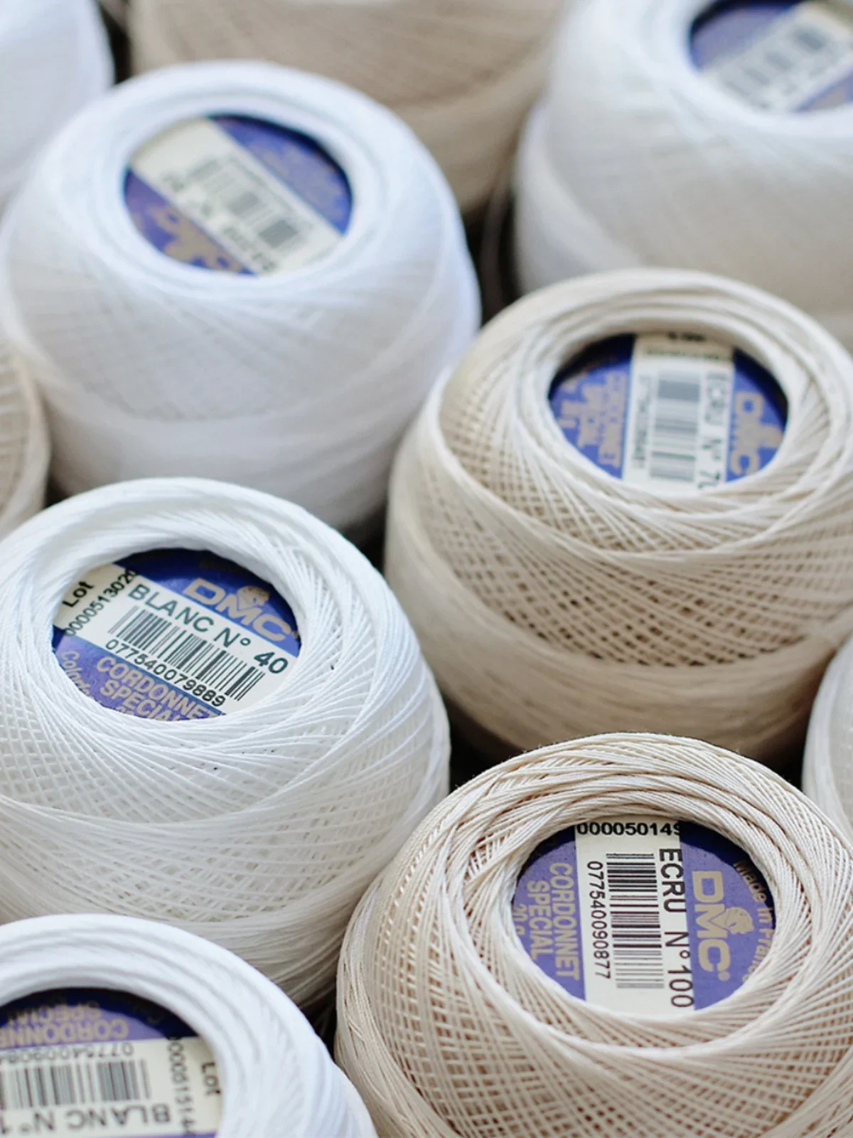 Французская кружевная нить DMC вязанная крючком и изящная бижутерия № 80 # с