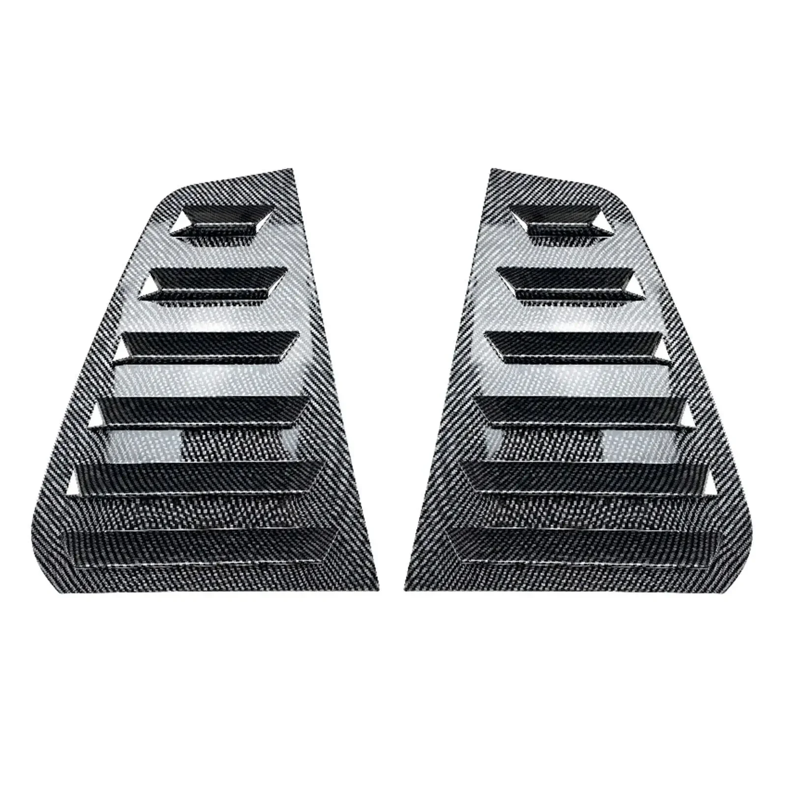 Фото Для VW Golf MK7 MK7.5 2013-2019 заднее стекло жалюзи крышка боковое вентиляционное отверстие отделка лобовое стекло декоративная крышка автомобильные аксессуары №2