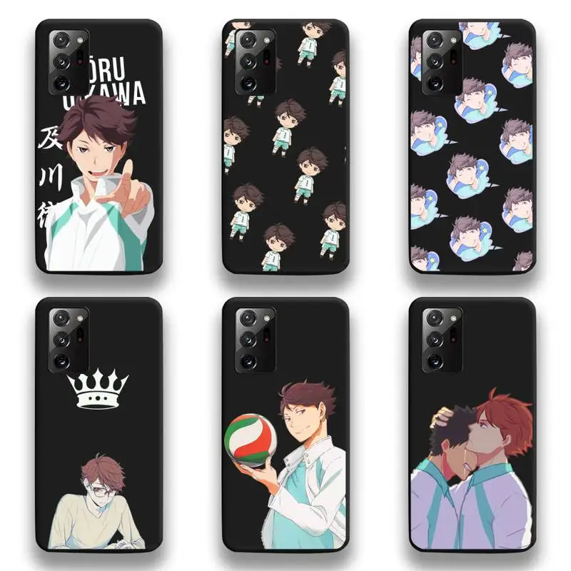 

Oikawa Tooru Haikyuu Anime Phone Case For Samsung Galaxy Note20 ultra 7 8 9 10 Plus lite M51 M21 M31S J8 2018 Prime