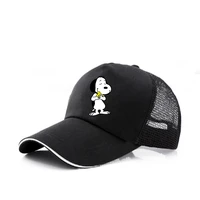 fashion cartoon printing baseball cap men women unisex streetwear hip hop hat outdoor summer breathable mesh gift adjustable
