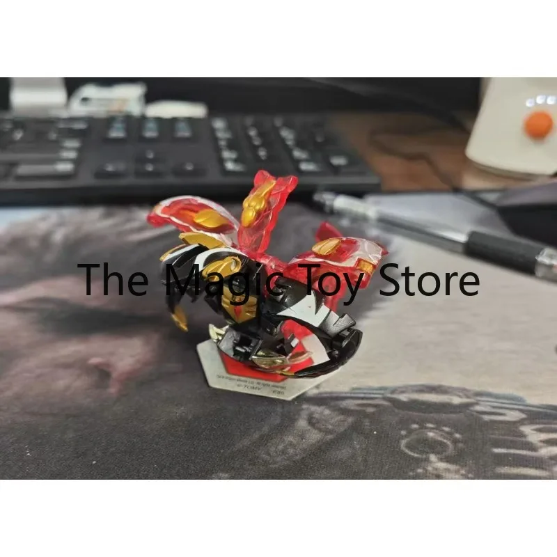 Фото Оригинальная фигурка Sega Bakugan: Bakutech Friendship Demon Head Remolded Red Transparent Bird Tail, коллекционная игрушка №2