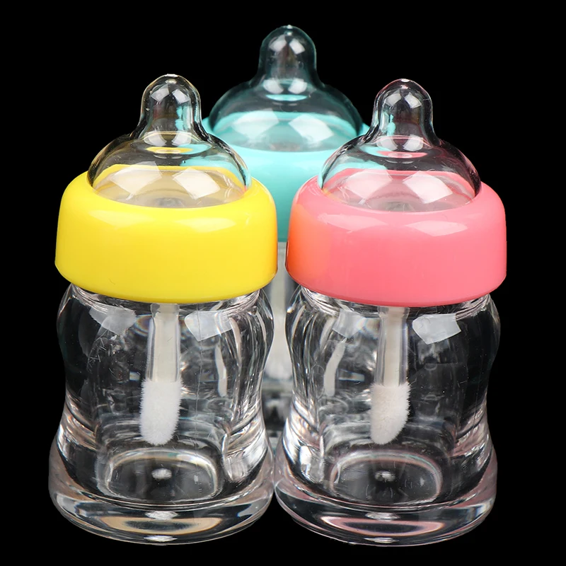 

5pcs 5/6/7ML Empty Lip Gloss Tube Container Clear Lip Balm Tubes Lipstick Refillable Bottles Vials Mini Sample Cosmetic DIY