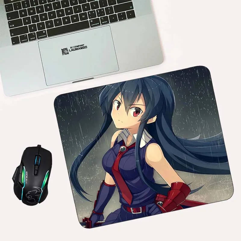 

Коврики Akame Ga Kill для настольного ПК, милый мультяшный защитный резиновый коврик для мыши, для игрового кабинета, настольного компьютера