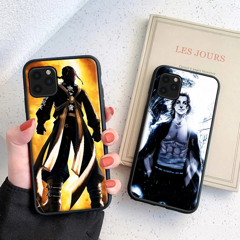 

Japanese Anime Tokyo Revengers Phone Case For iPhone 6 6S 7 8 X XS XR 11 12 13 13 Pro Mini SE 2020 Soft silicone Cover Fundas