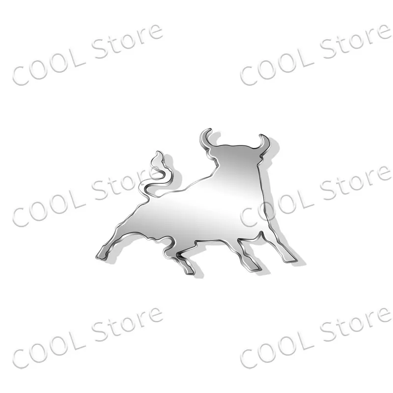 

3D креативный универсальный автомобильный Стайлинг испанский боевой бык символ хромированная металлическая наклейка задний багажник боковое крыло значок аксессуары