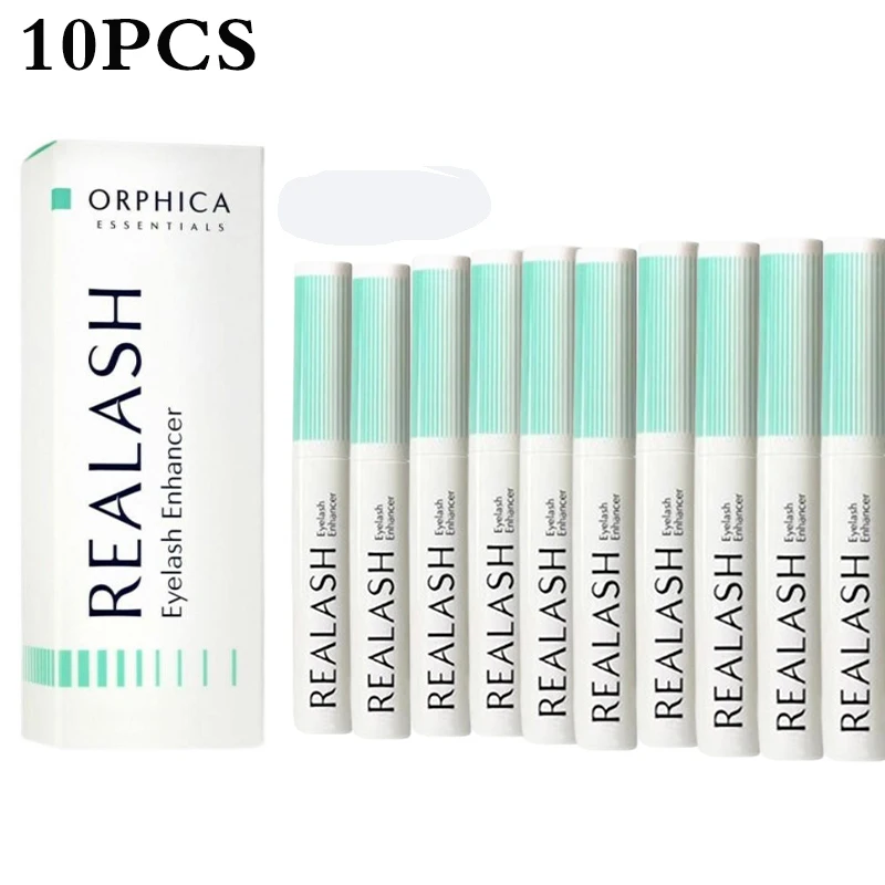 10PCS Realash Eyelash Enhancer Original Serum Powerful Makeup Fast Growth Eyelash Booster Treatments Enhancer Eye Lash 3ml