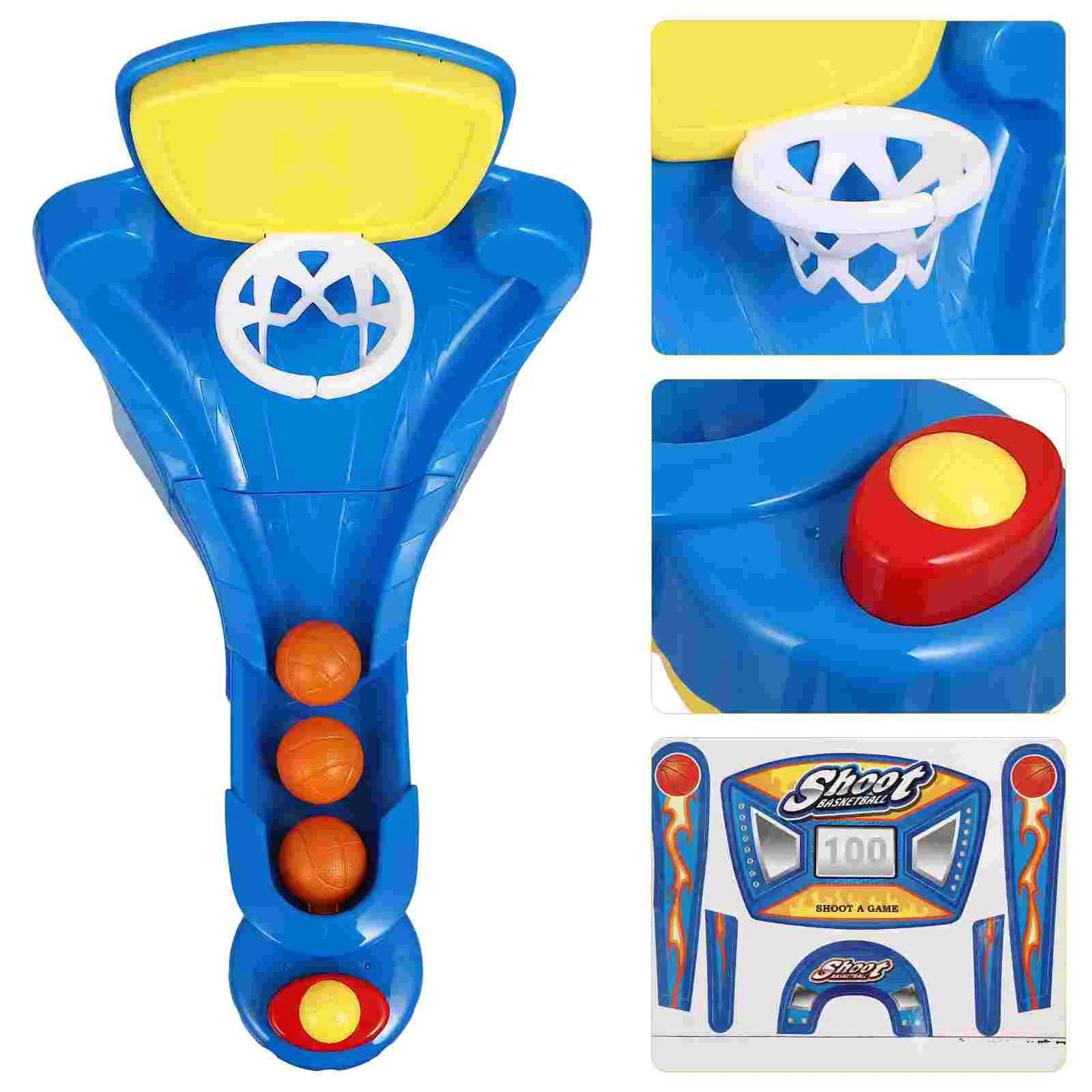 

1 Set Basketball Shooting Basketball Game Board Game for Indoor Home School Kid