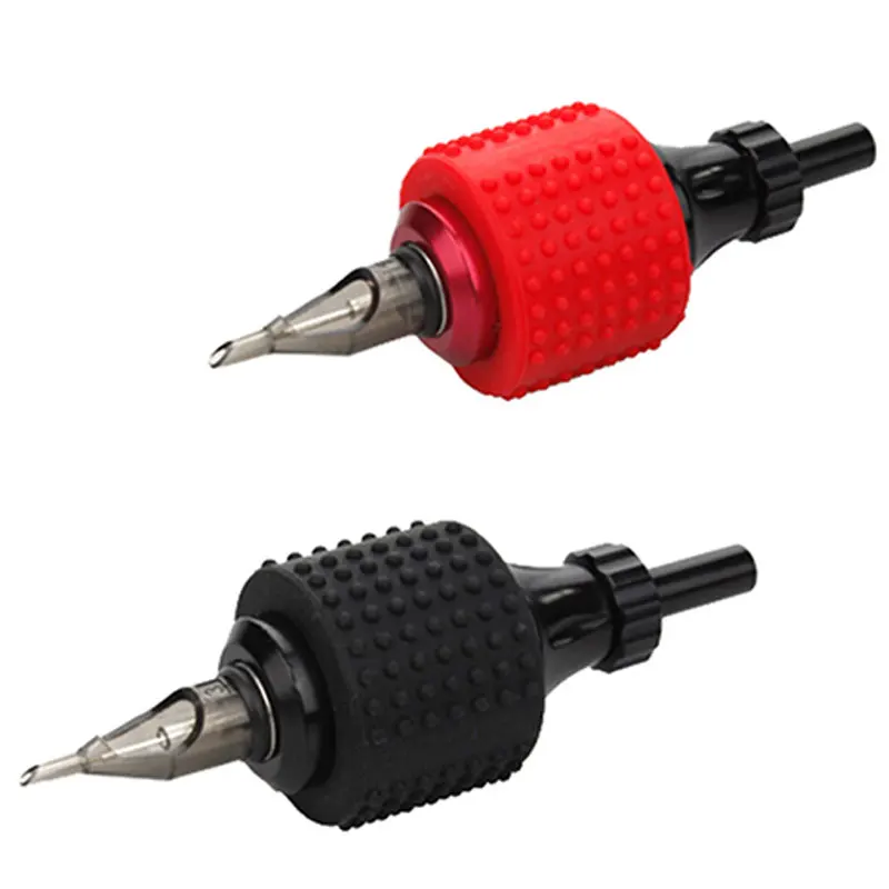 1 шт. противоскользящий силиконовый чехол для тату-ручки |