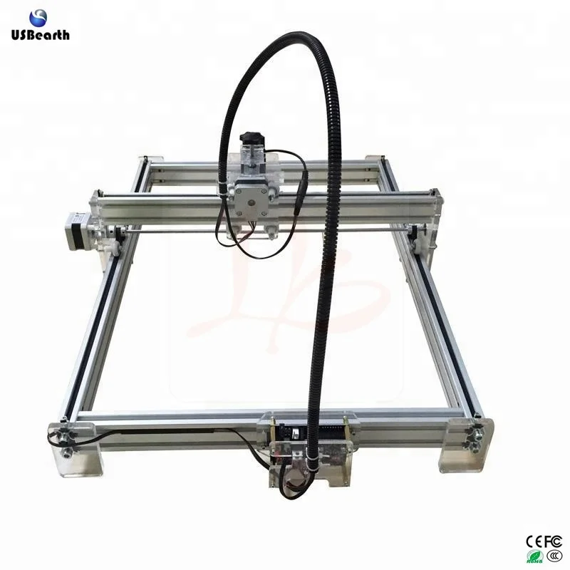 

New DIY Metal Laser Engraving Machine 30*40cm Metal Engraver LY 10W