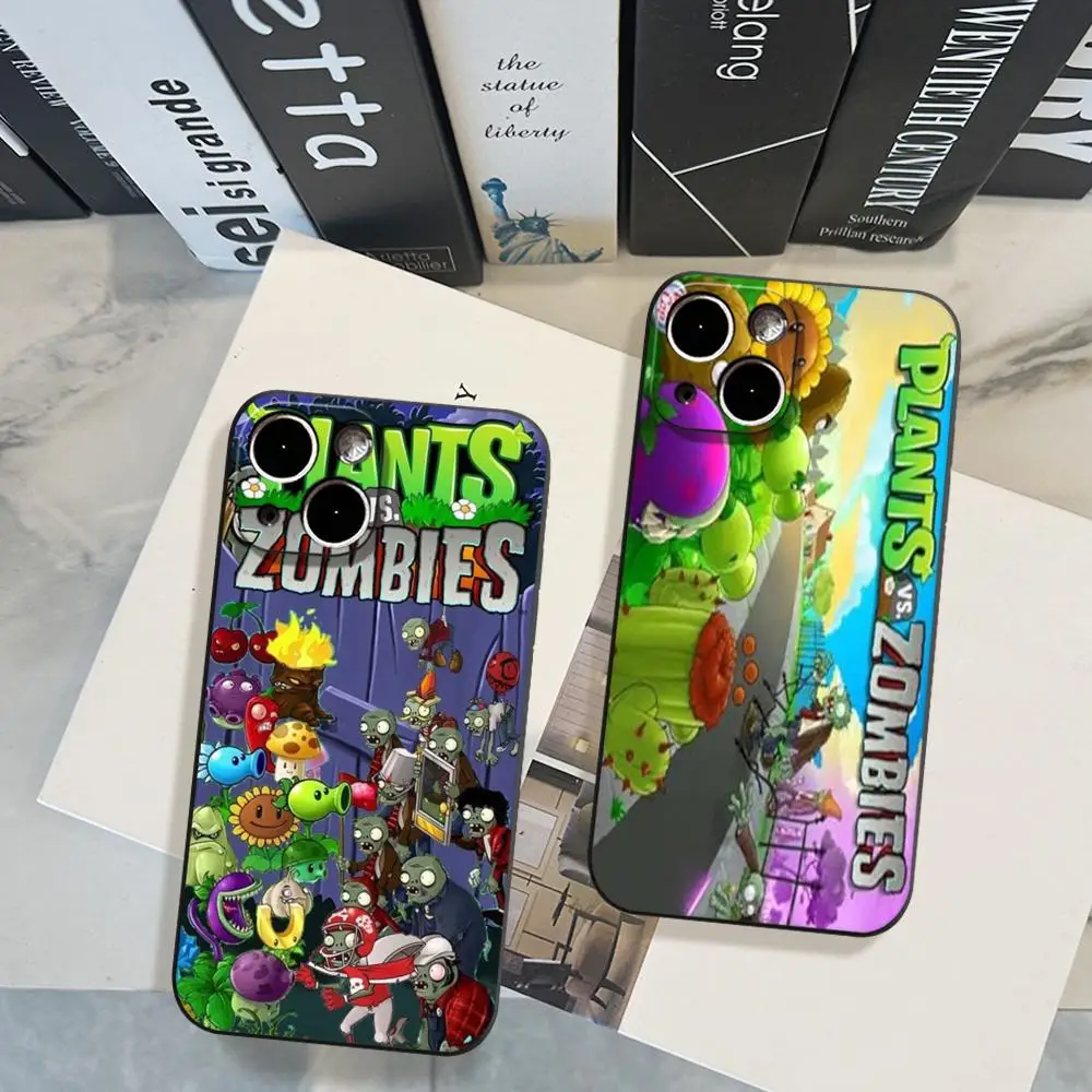 Фото Противоударный прозрачный чехол HD Plants vs. Zombies для iPhone 17 Air, 16, 15, 14 Plus, 13, 12, 11 Pro Max, 16e №2