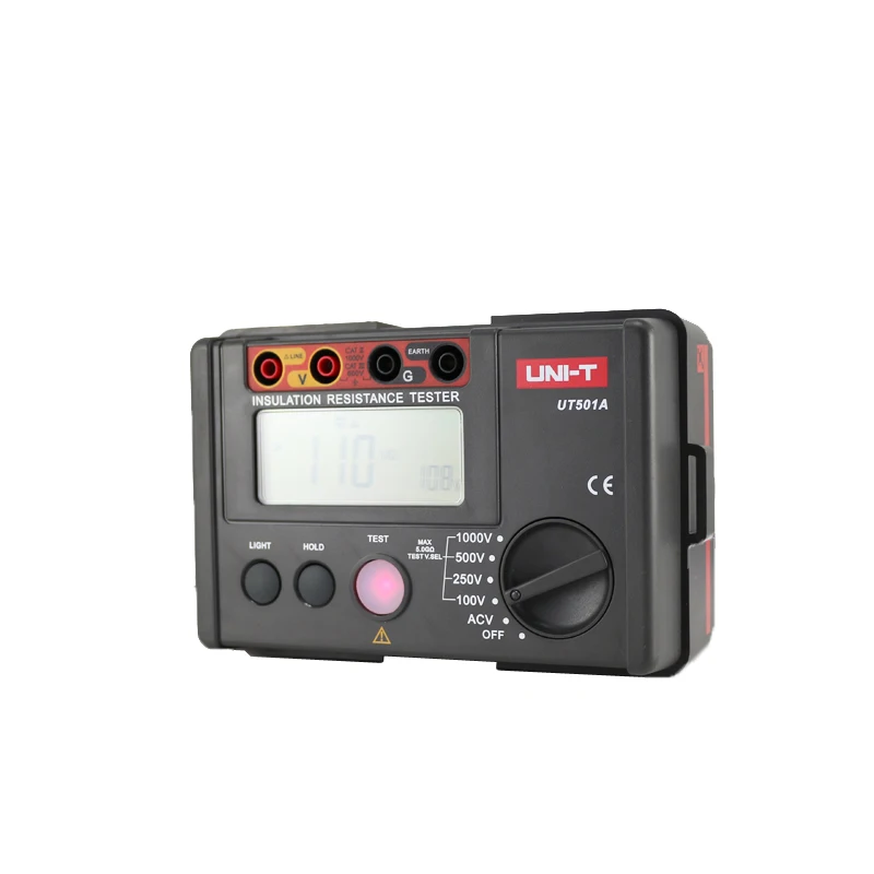 

UNI-T UT501A Insulation Resistance Tester 1000V 2000 count LCD Display Auto Range