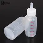 Практичная силиконовая бутылка для кормления домашних животных, с сосками