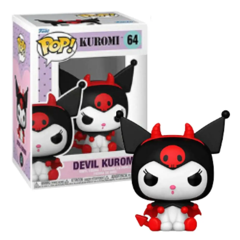 

Funko pop Kuromi Pink Melody 56 # Kuromi 62 #63 #64 #55 #10 см Виниловая экшн-фигурка коллекционные модели игрушки для девочек Подарки Kitty