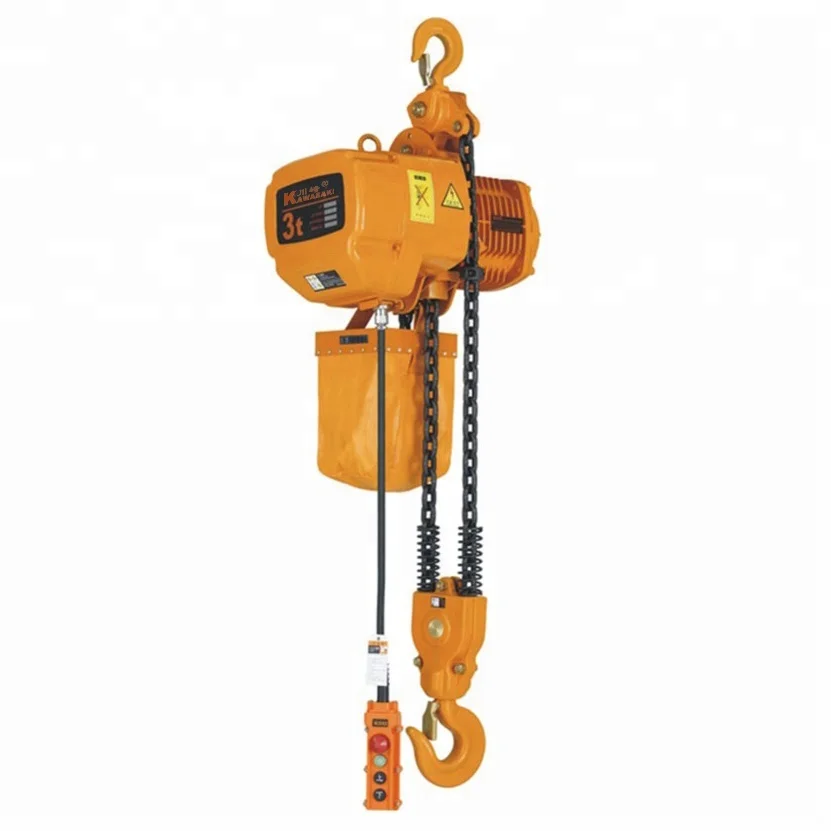 

1.5 ton 2ton 3ton 5ton Electric hoists with motor 380v 50Hz 3ton portable wireless remote control electric chain hoist