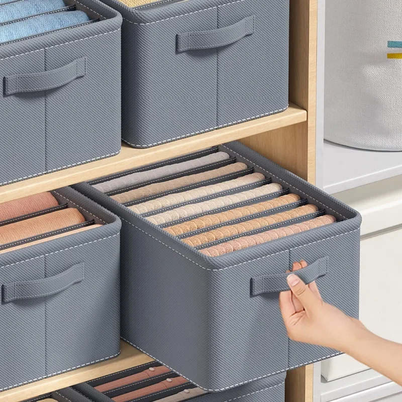 

Underwear Sock T-Shirt Wardrobe Storage Organizers Pants Jeans Storage Box closet organizer for clothes Cabinet Drawer Organizer